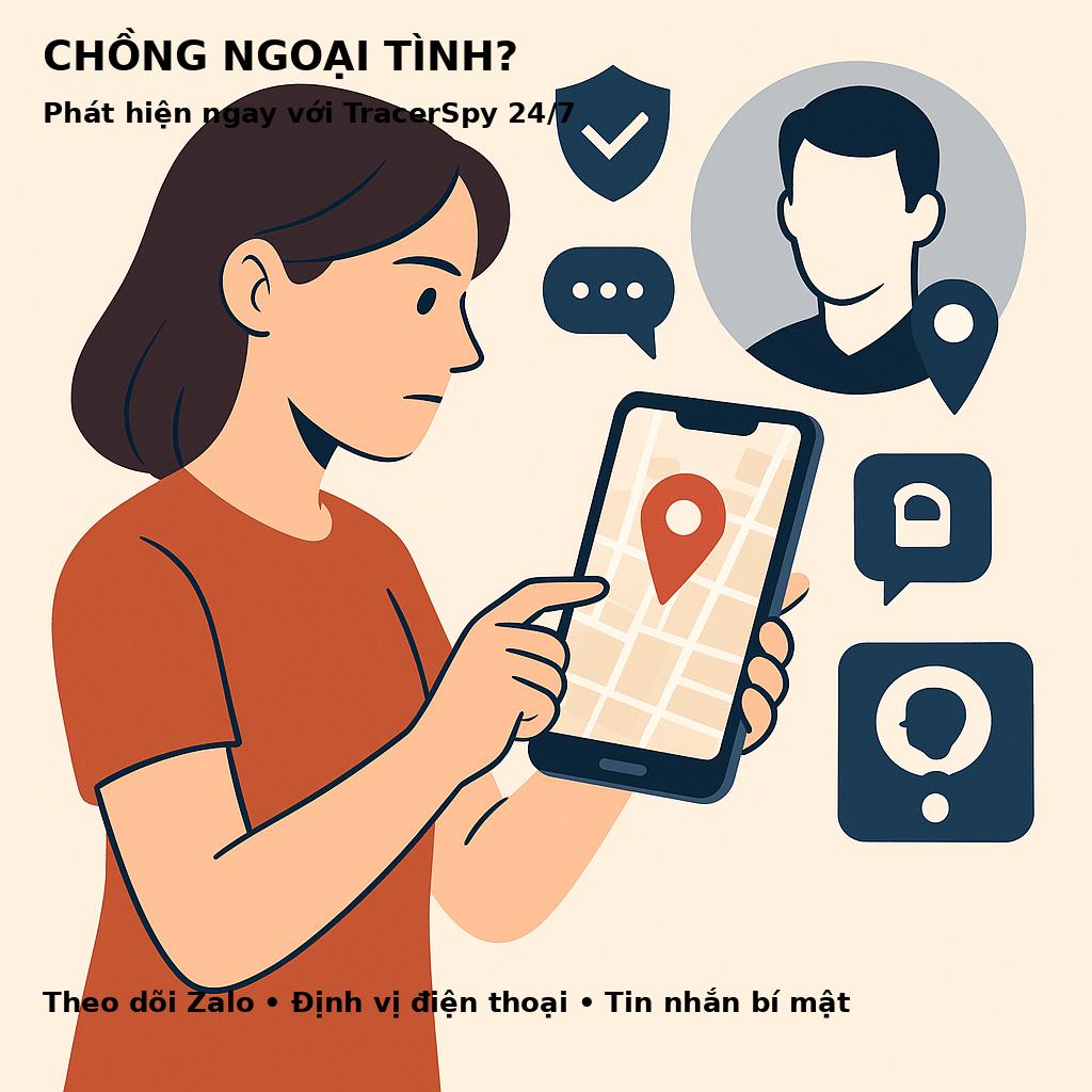 Chồng Ngoại Tình? Phát Hiện Ngay Với TracerSpy 24/7