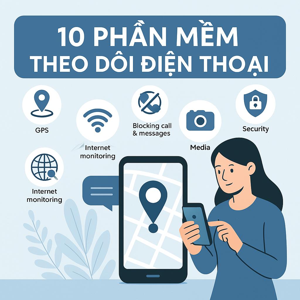 Top 10 Ứng Dụng Theo Dõi Điện Thoại