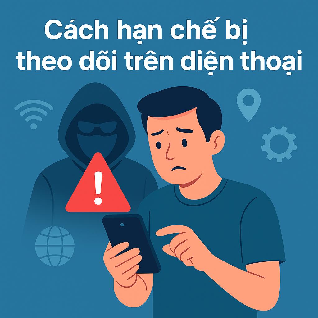 3 Cách hạn chế bị theo dõi điện thoại hiệu quả