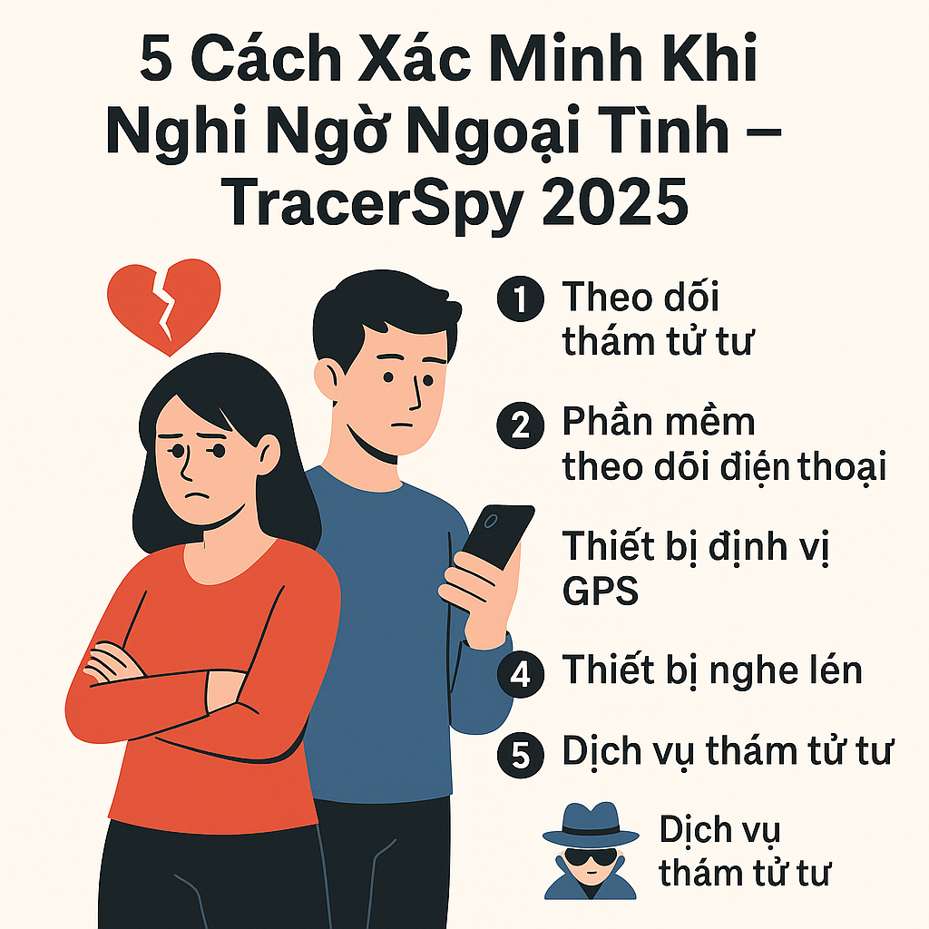 5 Cách Xác Minh Khi Nghi Ngờ Ngoại Tình