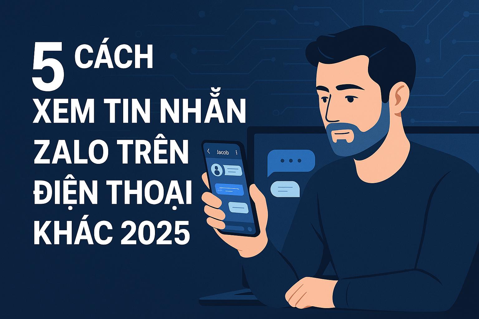 5 Cách Xem Tin Nhắn Zalo Trên Điện Thoại Khác 2025