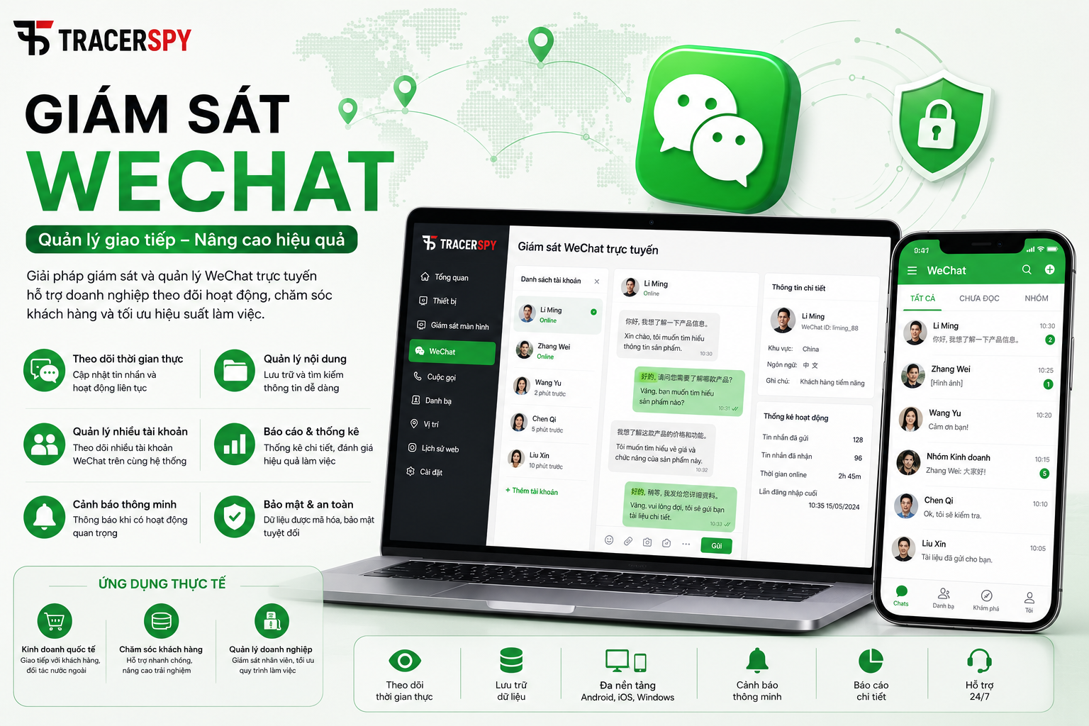 Giám Sát WeChat Trực Tuyến