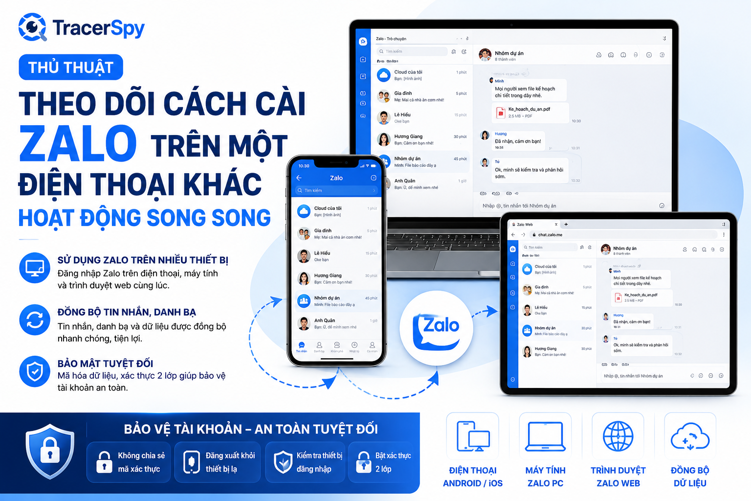 Cách Sử Dụng Zalo Nhiều Thiết Bị 2026