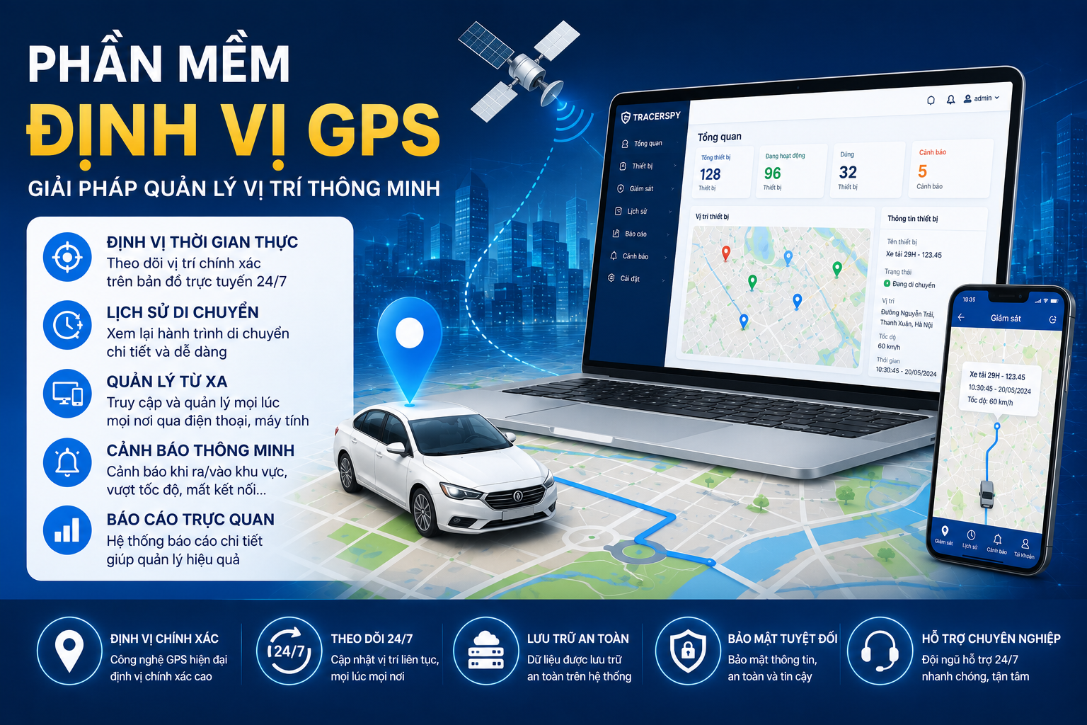 Phần Mềm Định Vị GPS 2026
