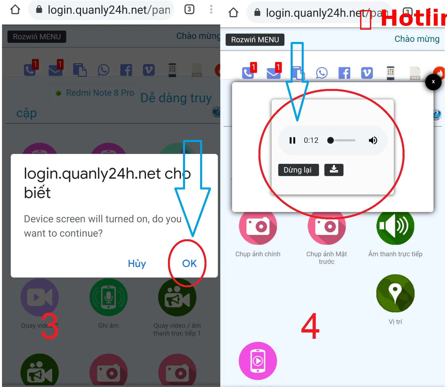 ✔️ "Tracerspy - thư giãn nghe âm thanh từ xa & giám sát thời gian thực. Nghe âm thanh xung quanh thiết bị tiêu điểm, bảo mật và hoạt động ẩn danh."