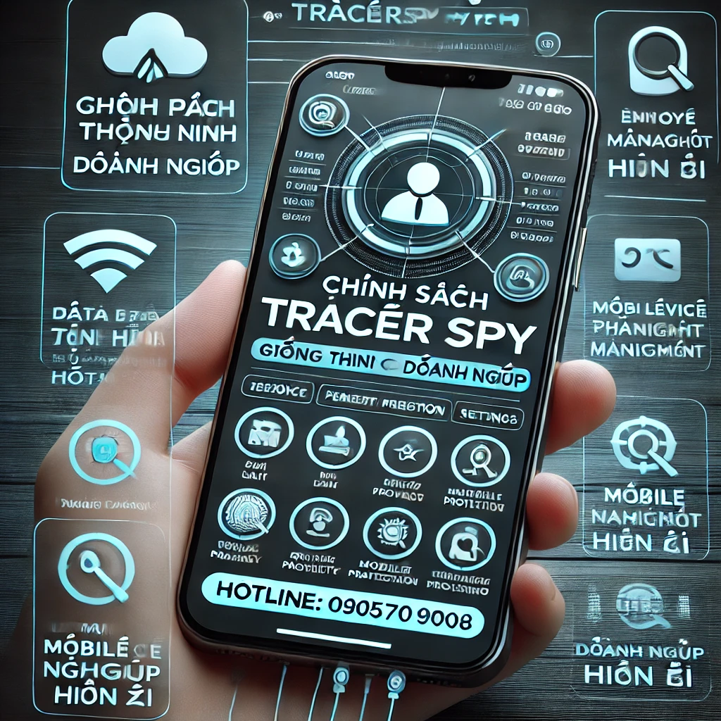 Chính sách bảo mật Tracerspy – an ninh thông tin doanh nghiệp, phần mềm giám sát thiết bị, bảo mật dữ liệu nhân viên, giao diện Tracerspy, hotline 0905709008.