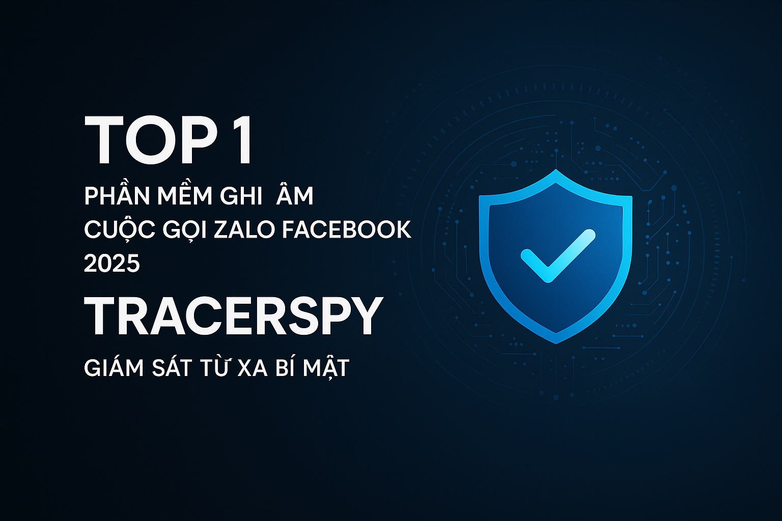 Hình đại diện phần mềm Tracerspy ghi âm cuộc gọi Zalo Facebook, giám sát từ xa bí mật