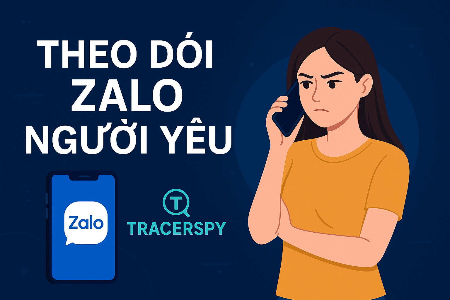 Hình đại diện Tracerspy – Theo dõi Zalo người yêu bí mật bằng phần mềm giám sát điện thoại từ xa.