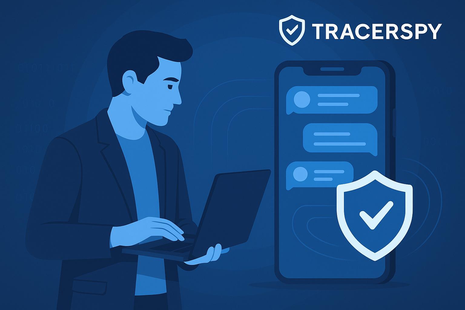 Người dùng giám sát điện thoại từ xa bằng phần mềm Tracerspy công nghệ hiện đại