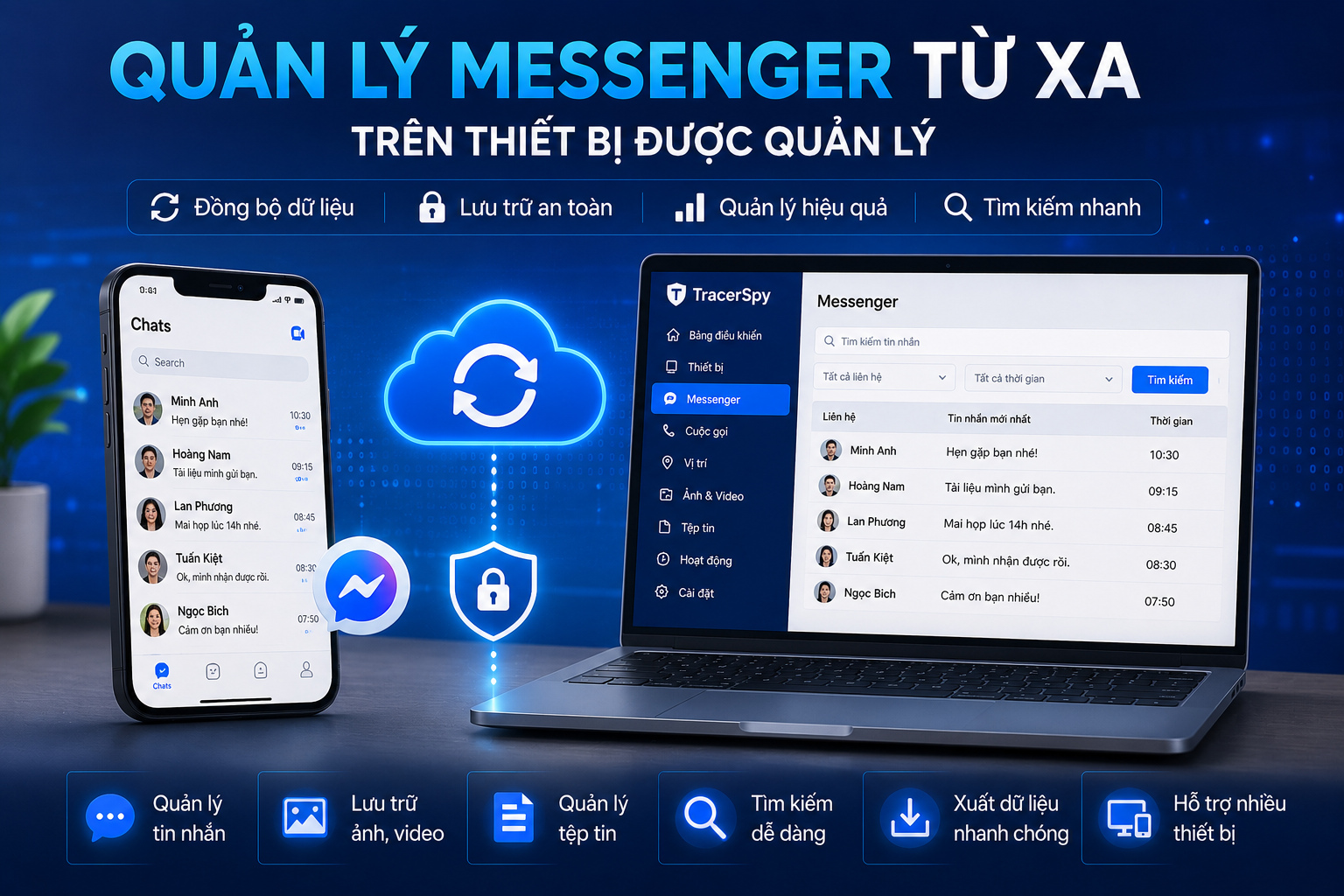 5 Cách Giám Sát Messenger Từ Xa Hiệu Quả Nhất 2025