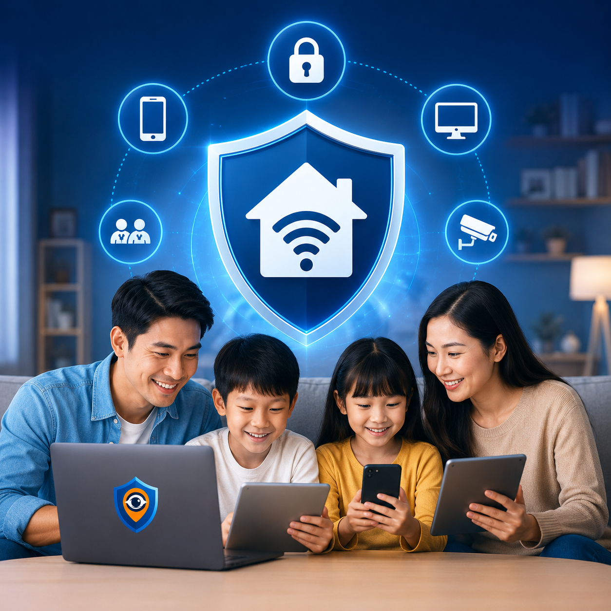 Chuyển đổi số gia đình với Tracerspy giúp quản lý thiết bị gia đình, bảo vệ dữ liệu và xây dựng môi trường an toàn số hiện đại.