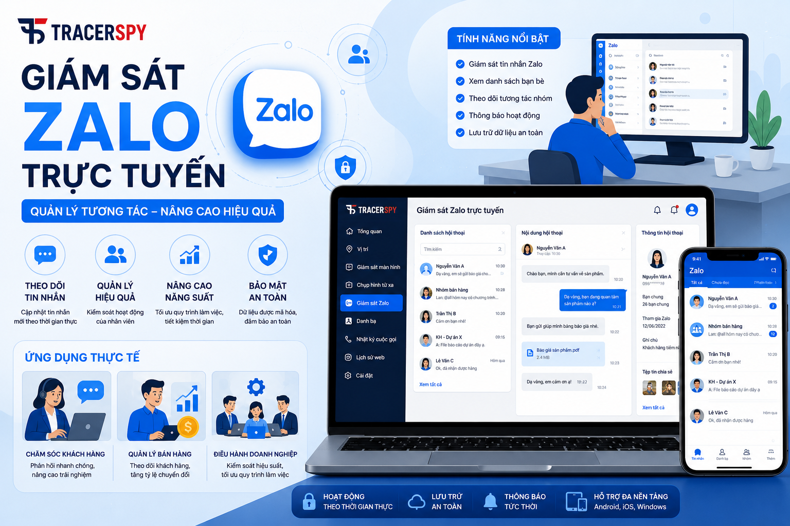 Giám Sát Zalo Trực Tuyến – Nâng Cao Hiệu Quả Quản Lý Và Chăm Sóc Khách Hàng