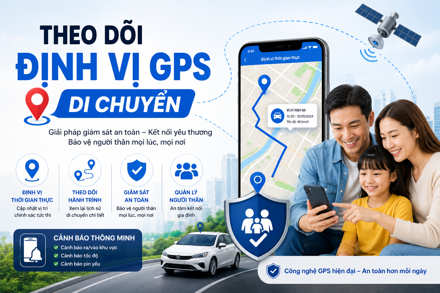 5 Gải pháp định vị vị trí thời gian thực