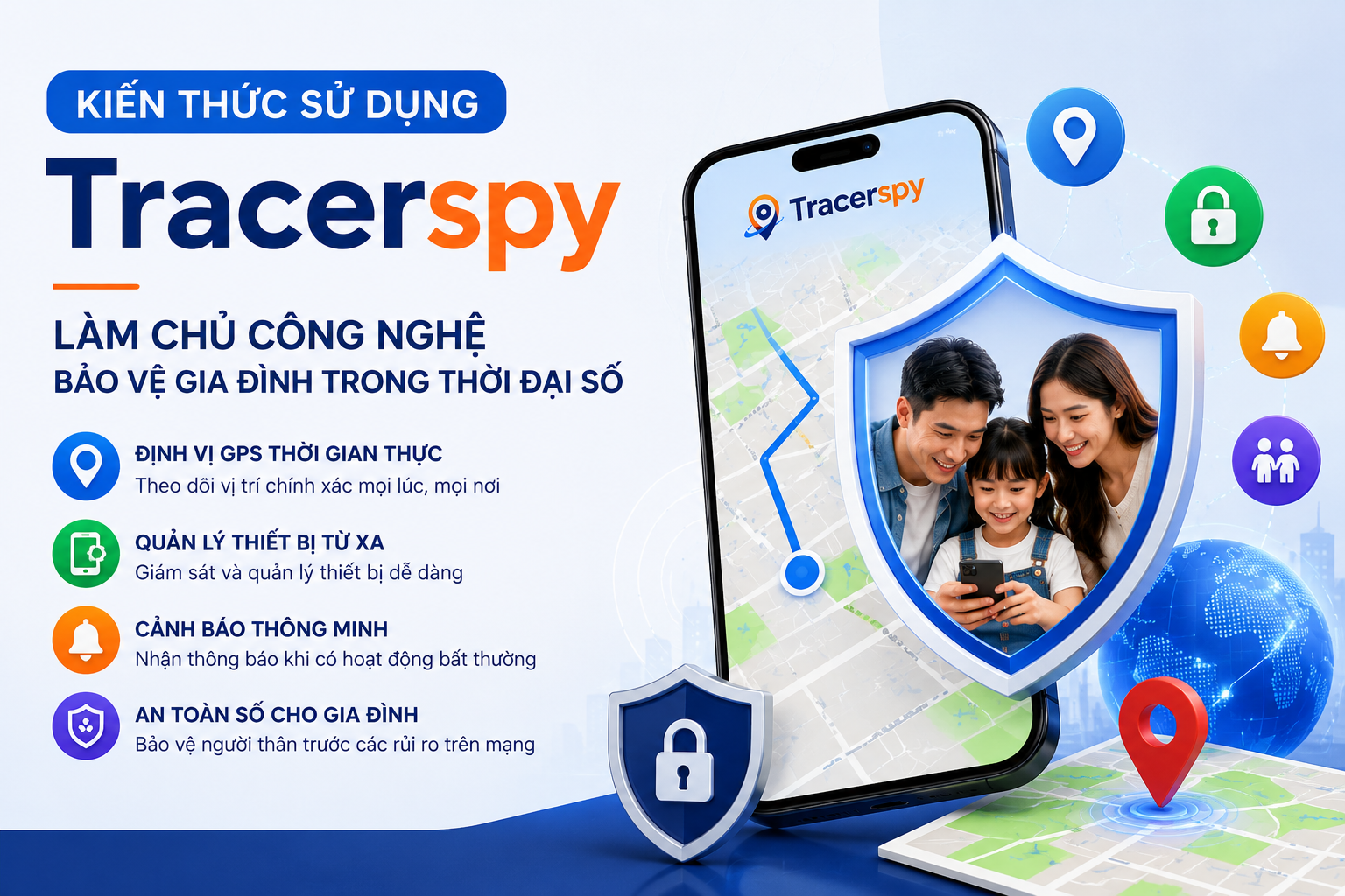 Kiến thức sử dụng Tracerspy giúp quản lý thiết bị thông minh và bảo vệ gia đình trong thời đại số