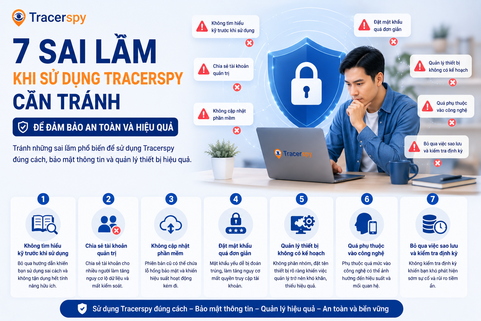 7 Sai Lầm Khi Sử Dụng Tracerspy Cần Tránh Để Đảm Bảo An Toàn Và Hiệu Quả
