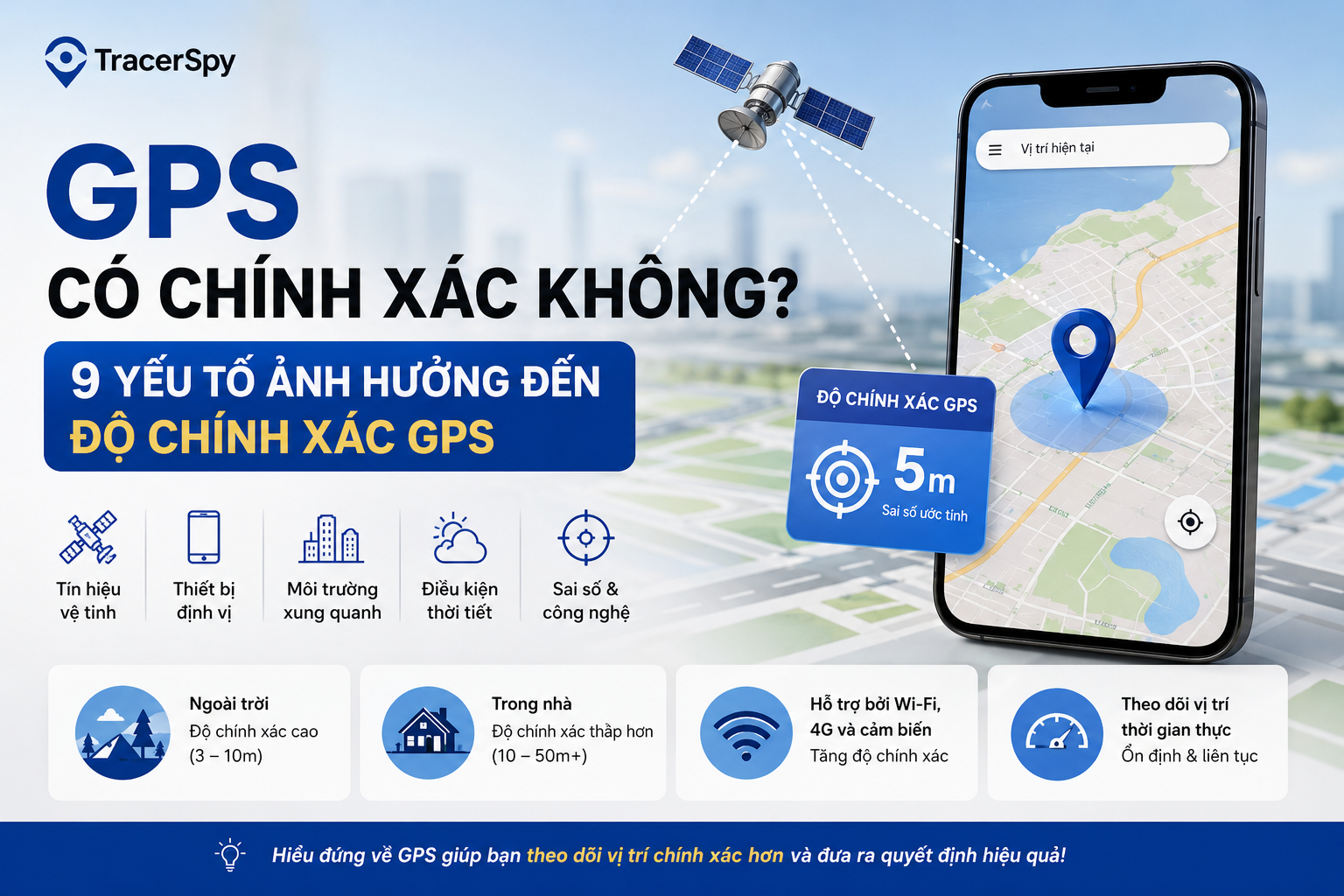 GPS Có Chính Xác Không? 9 Điều Bạn Cần Biết