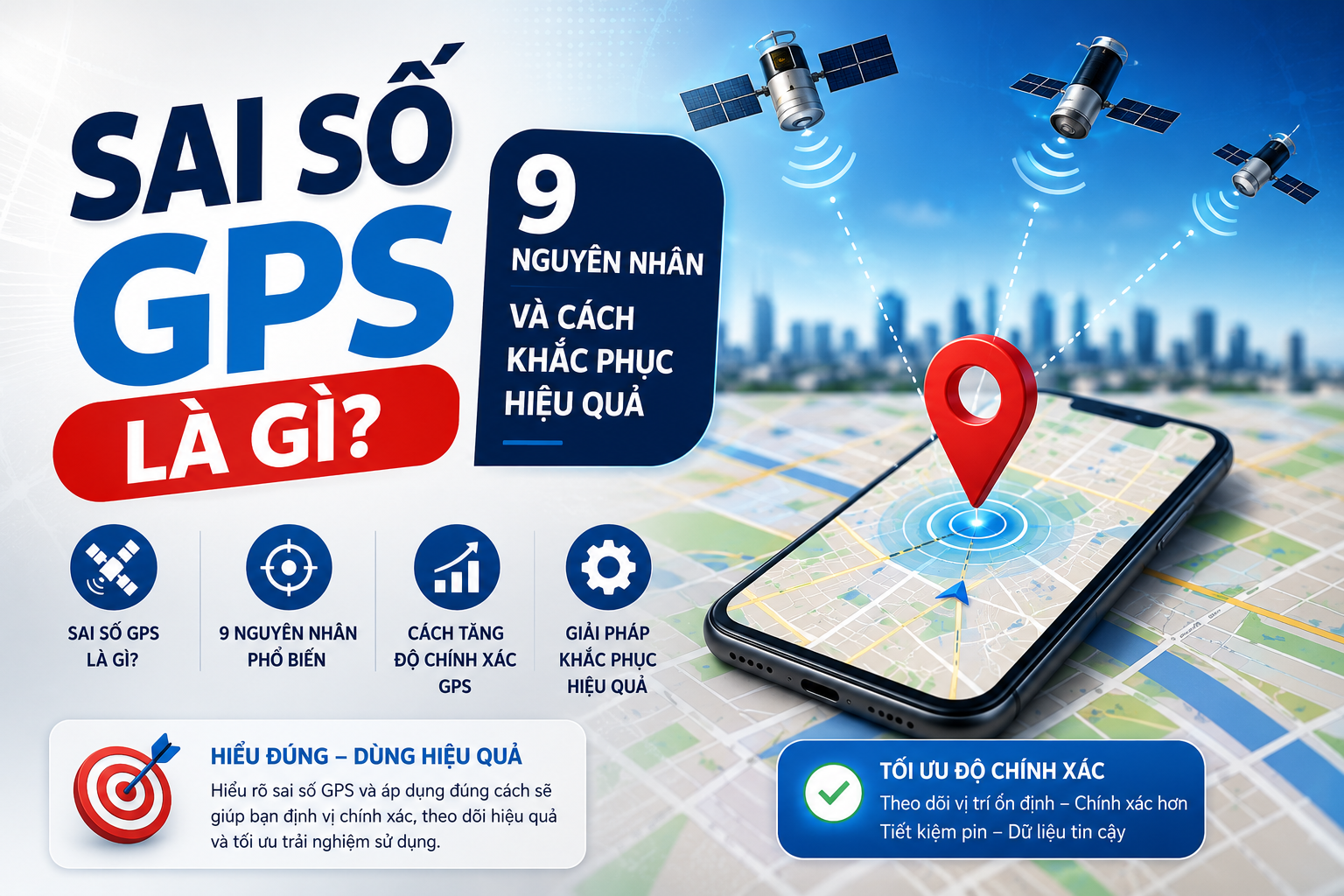 Sai Số GPS: 9 Nguyên Nhân Và Cách Khắc Phục Hiệu Quả