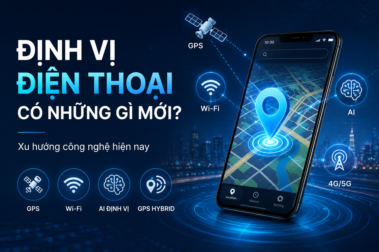 Định Vị Điện Thoại Có Những Gì Mới? Xu Hướng Công Nghệ Hiện Nay