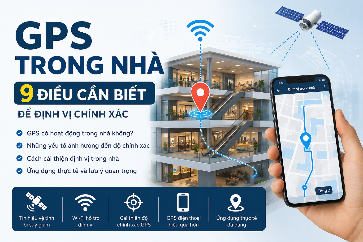 GPS Trong Nhà: 9 Điều Cần Biết