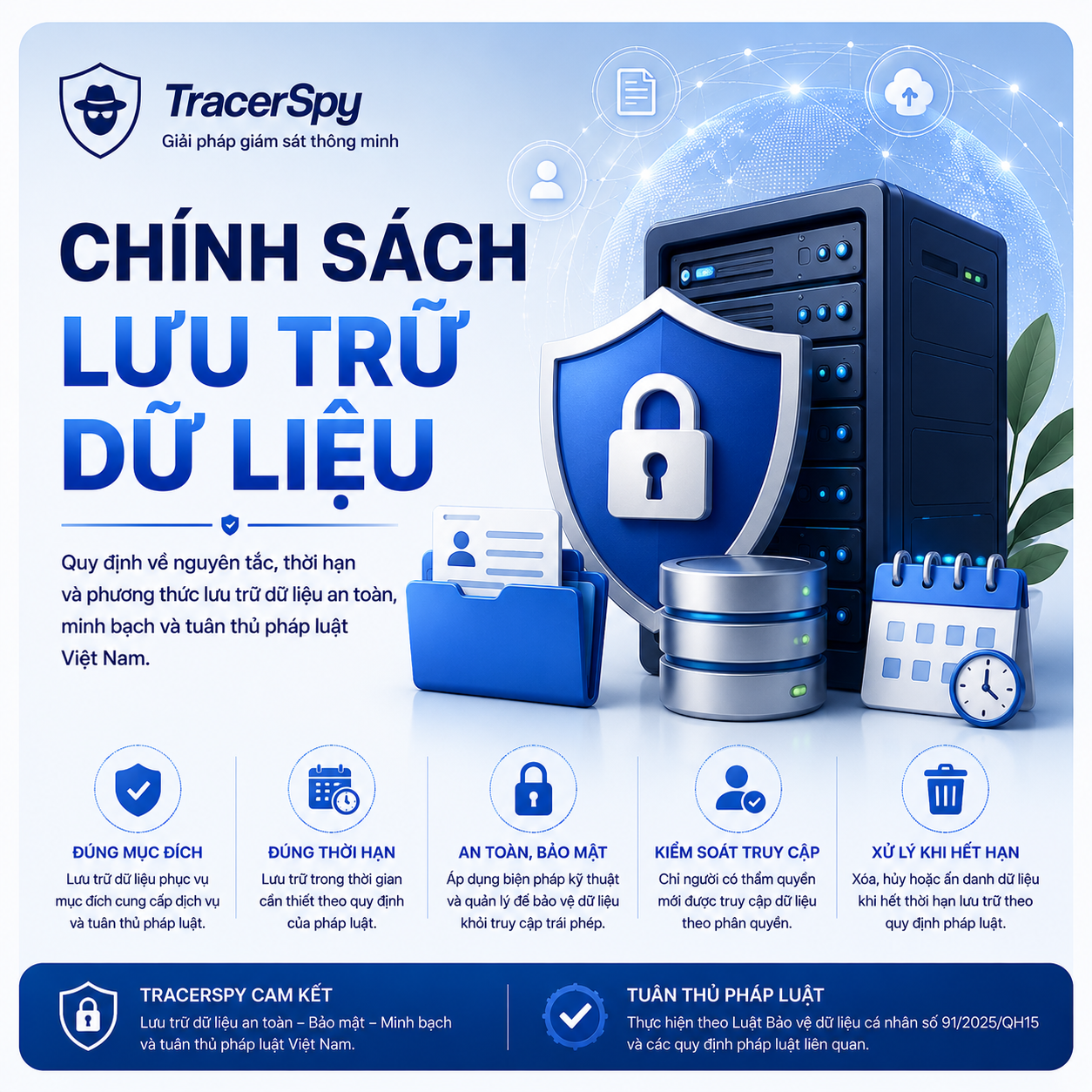 Chính Sách Lưu Trữ Dữ Liệu