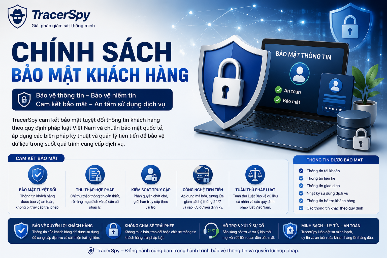 Chính Sách Bảo Mật Khách Hàng