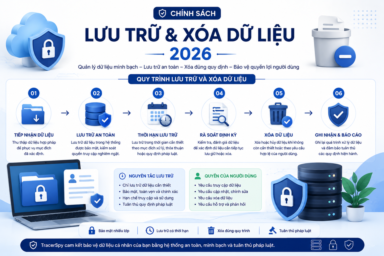 Chính Sách Lưu Trữ Dữ Liệu 2026