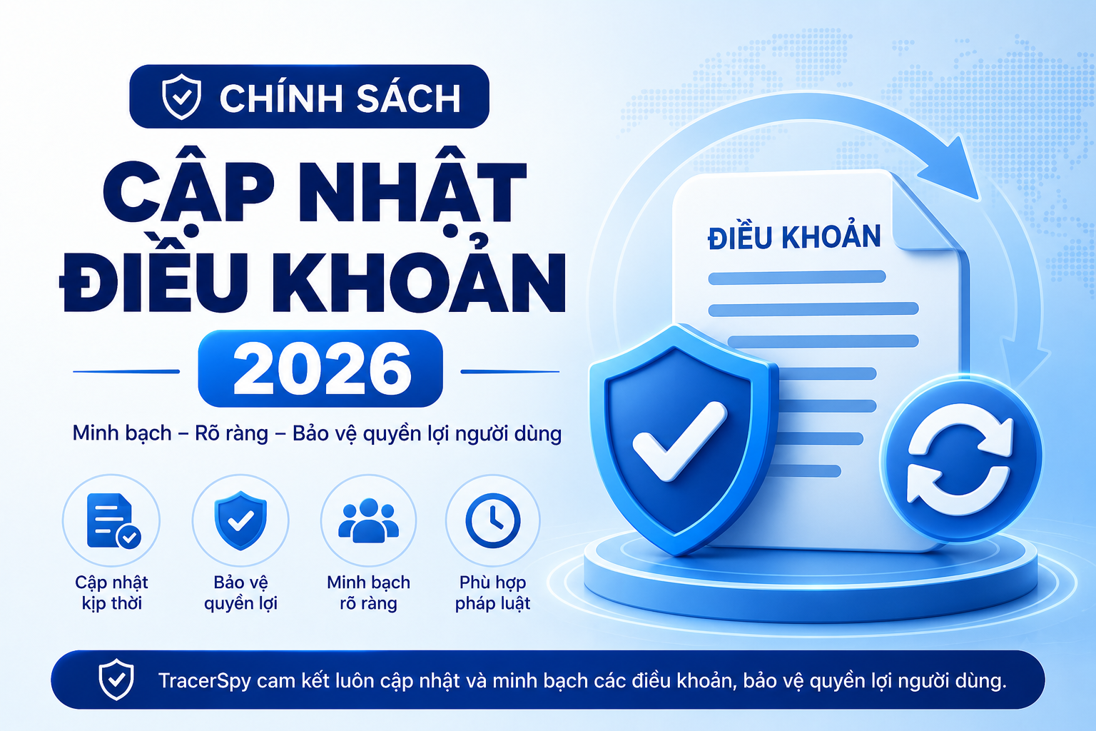 Chính Sách Cập Nhật Điều Khoản 2026