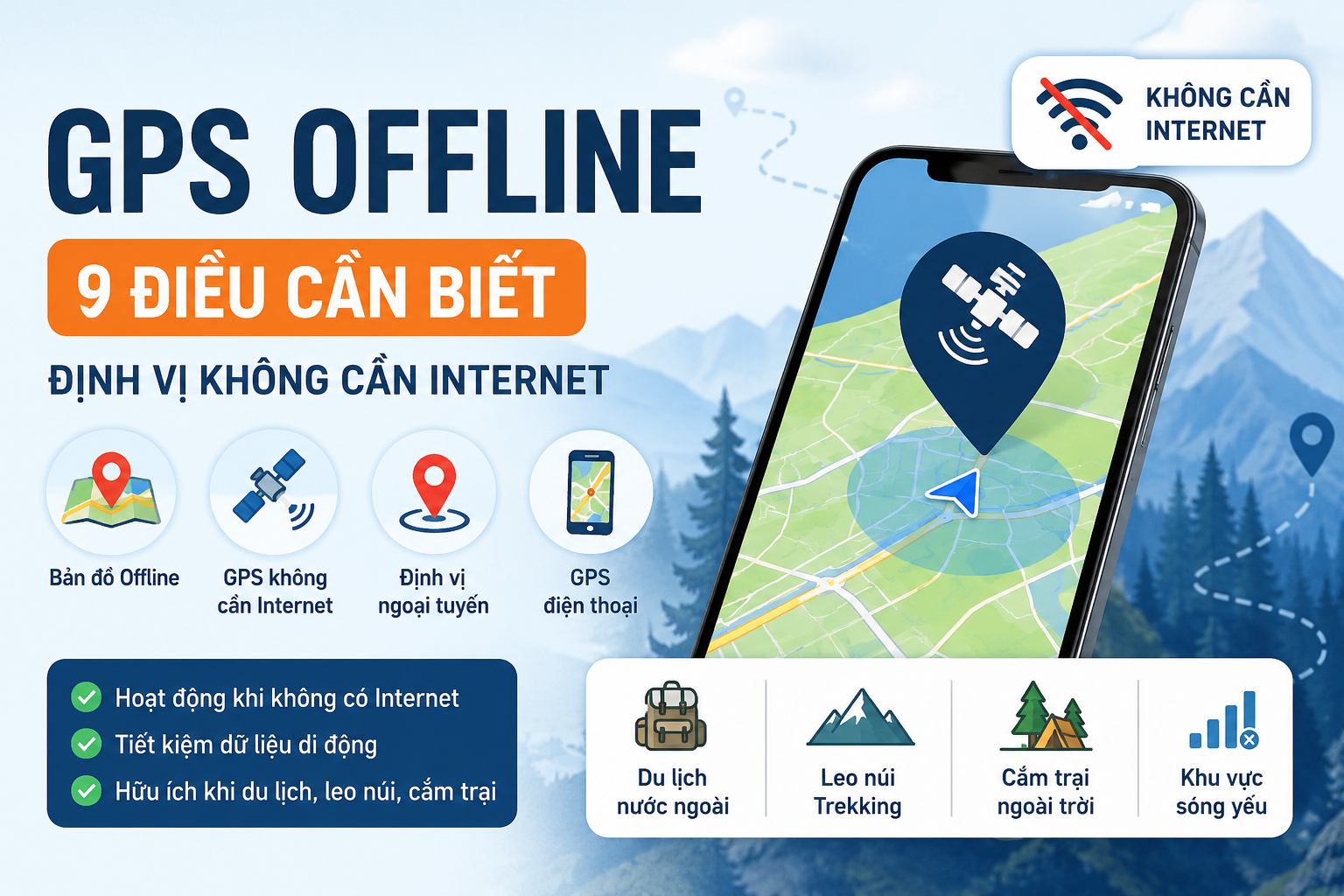 GPS Offline: 9 Điều Cần Biết