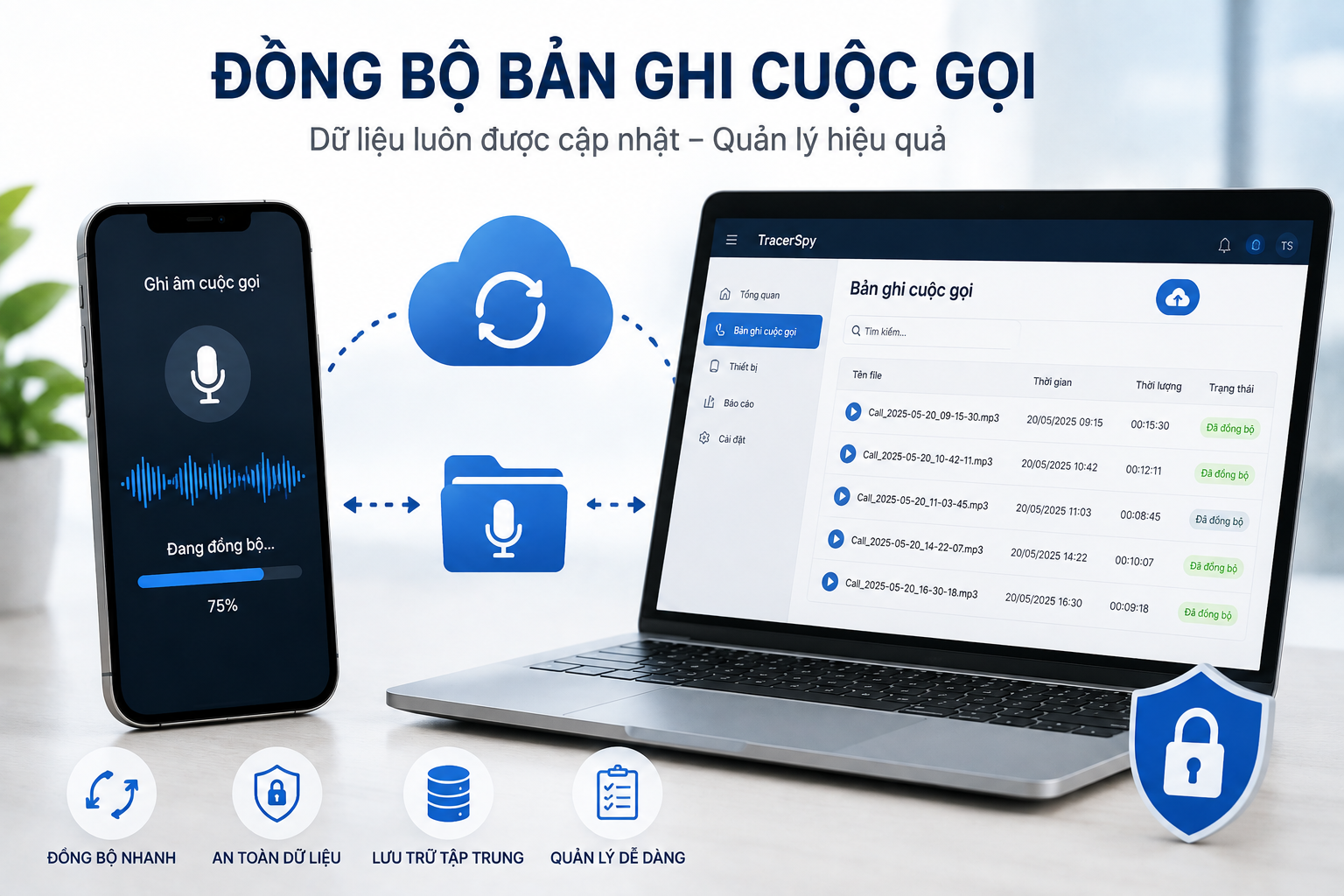 Đồng Bộ Bản Ghi Cuộc Gọi: 8 Nguyên Tắc Đồng Bộ Dữ Liệu An Toàn Và Hiệu Quả