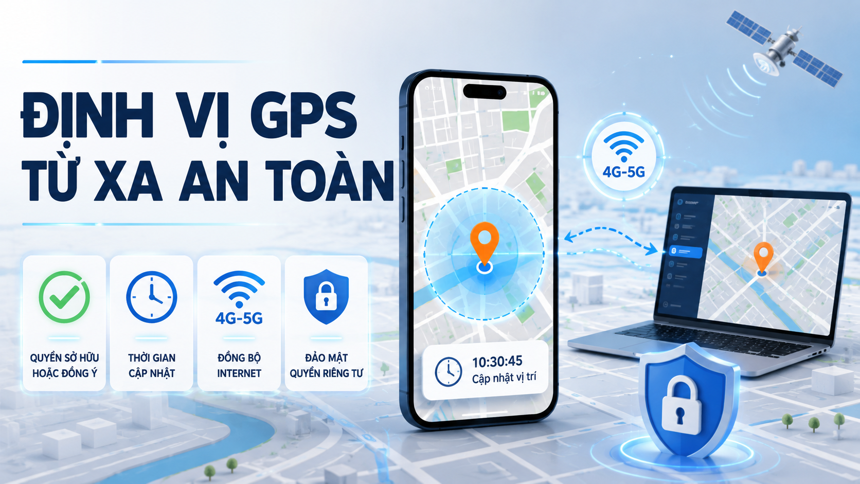Phần Mềm Giám Sát Vị Trí GPS Từ Xa: 13 Nguyên Tắc Sử Dụng An Toàn