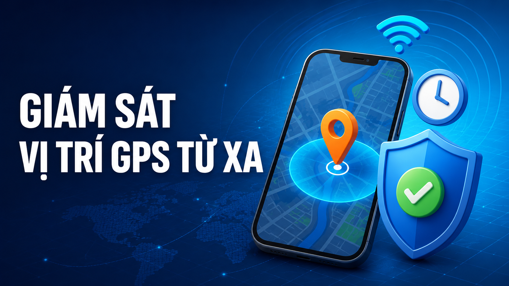Phần mềm giám sát vị trí GPS từ xa an toàn và được phép