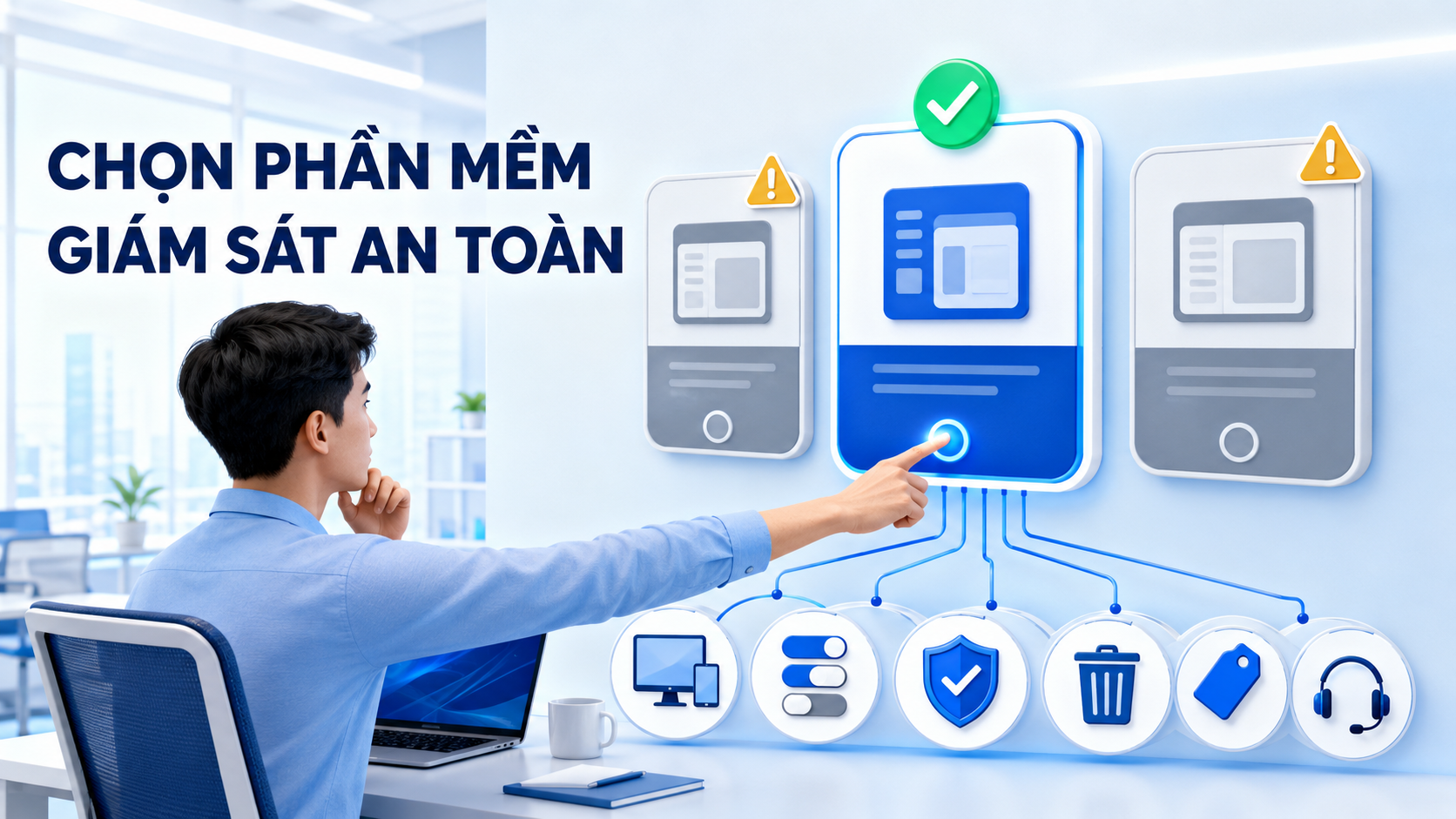 Cách Chọn Phần Mềm Giám Sát Từ Xa An Toàn Với 15 Tiêu Chí Quan Trọng