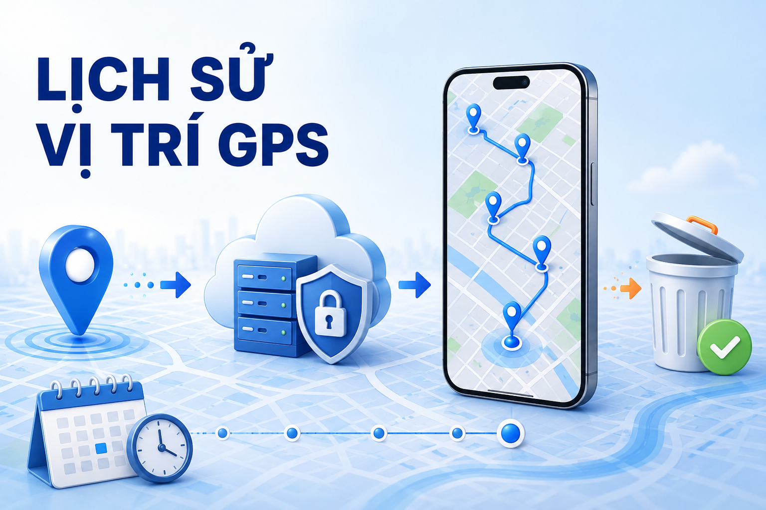 Lịch Sử Vị Trí GPS: 11 Nguyên Tắc Lưu Trữ Và Xóa Dữ Liệu