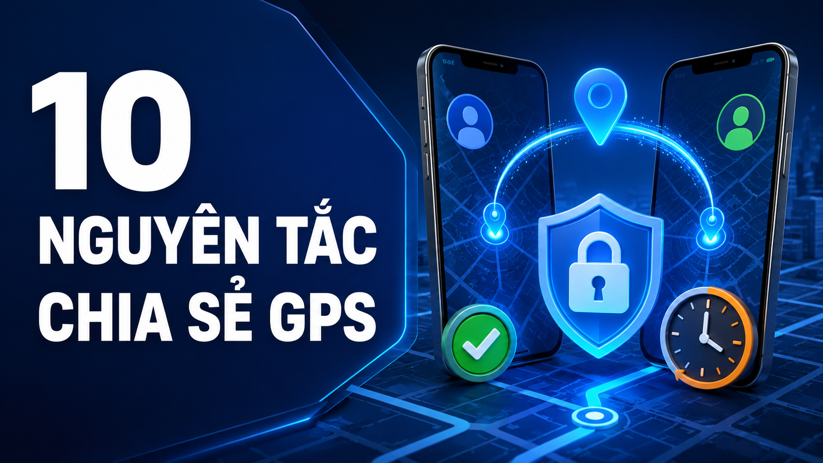 10 nguyên tắc chia sẻ vị trí GPS an toàn và có giới hạn