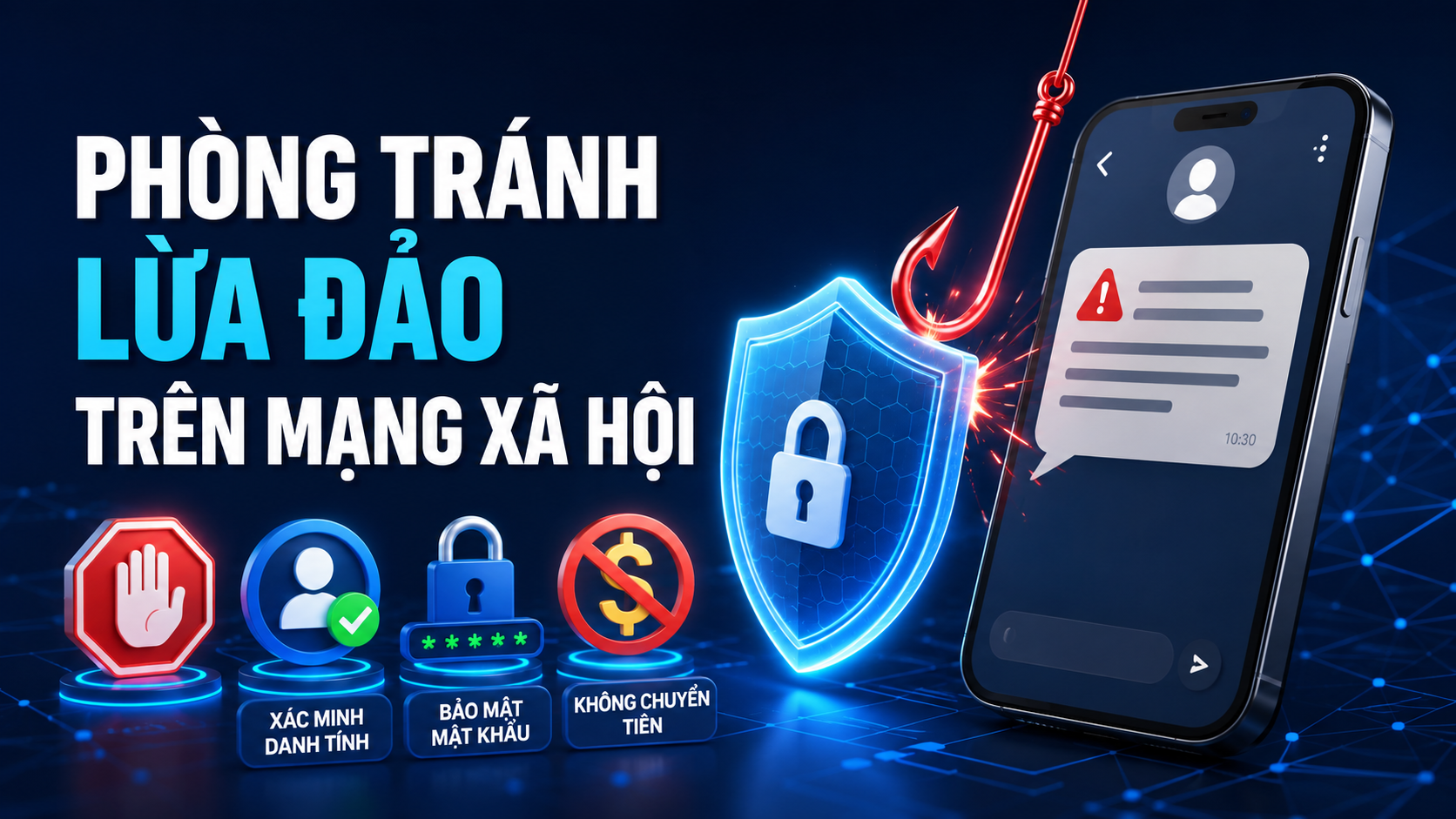 Phòng tránh lừa đảo trên mạng xã hội bằng cách xác minh danh tính,