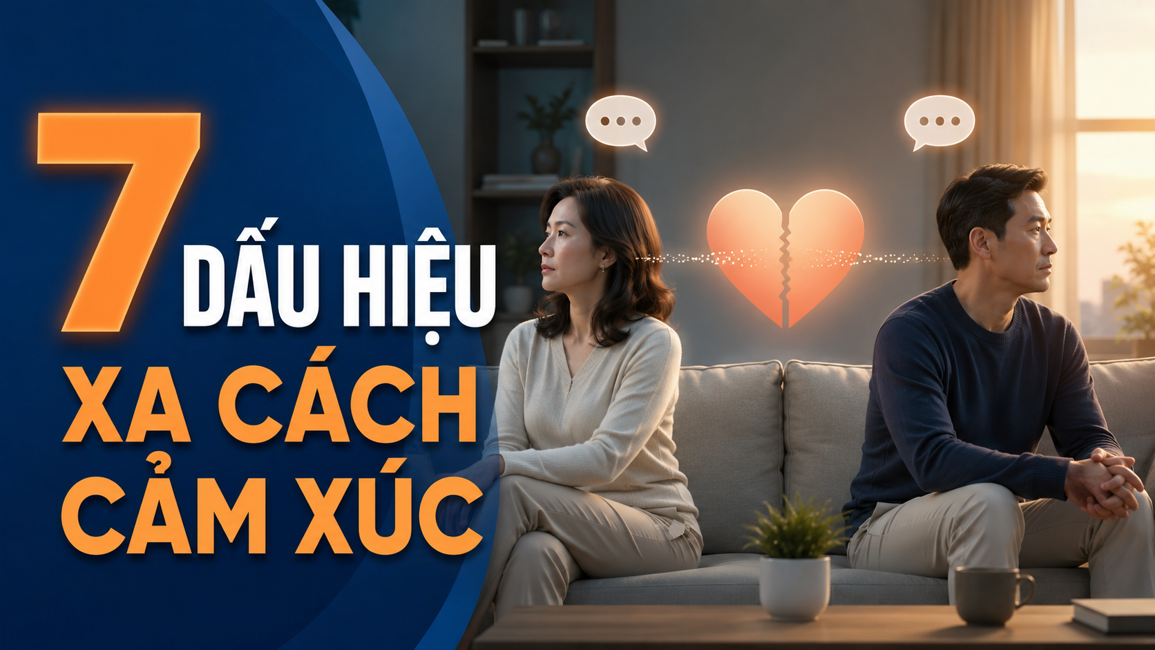 7 dấu hiệu chồng xa cách cảm xúc cần lưu ý