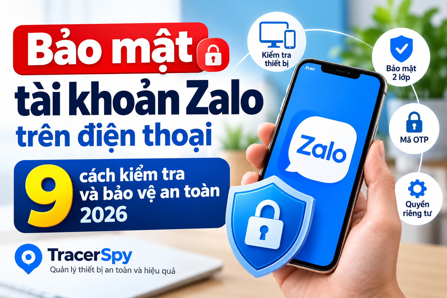 Bảo Mật Tài Khoản Zalo Trên Điện Thoại – 9 Cách Kiểm Tra Và Bảo Vệ 2026