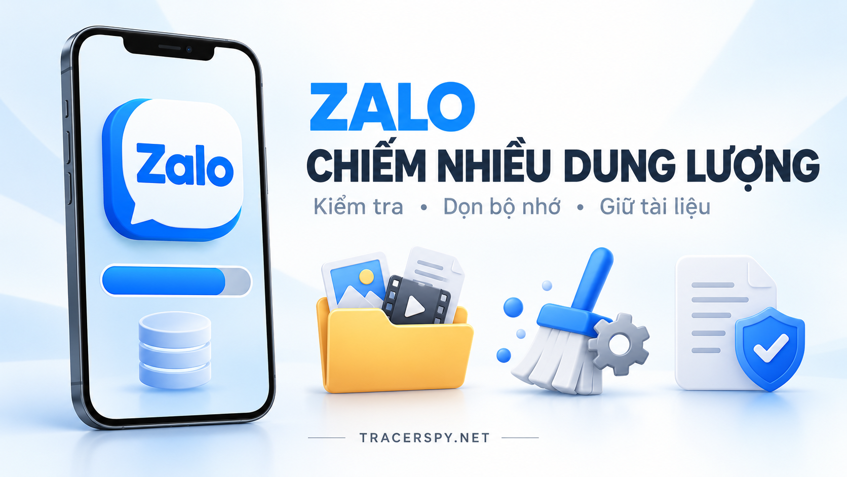 Zalo chiếm nhiều dung lượng