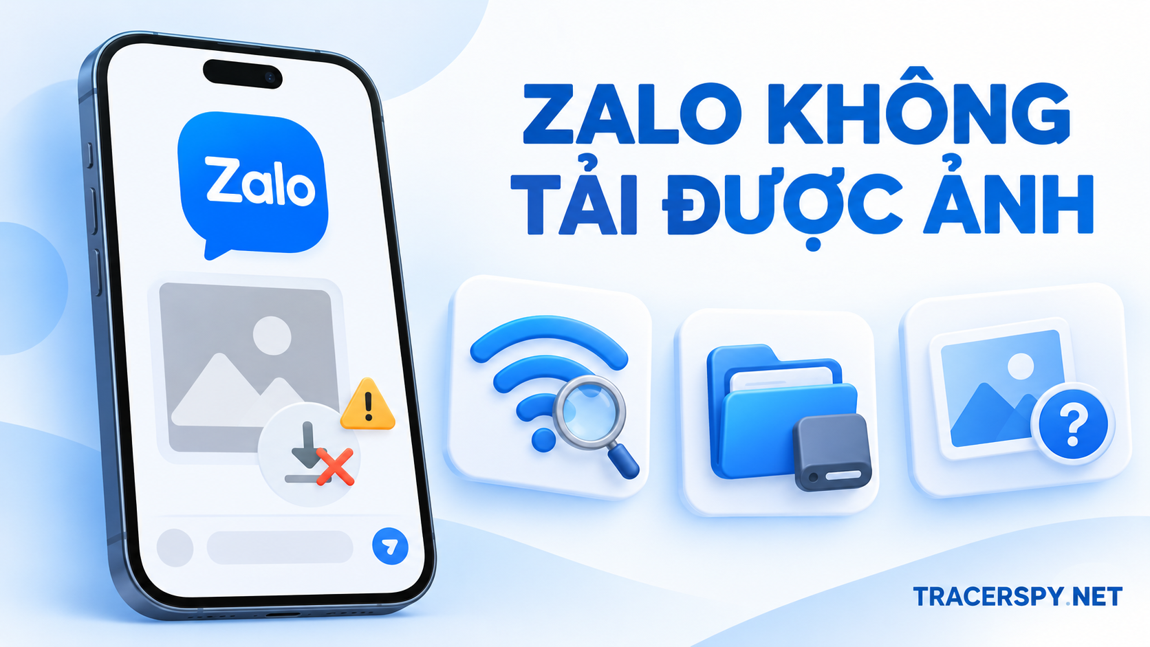 Zalo không tải được ảnh