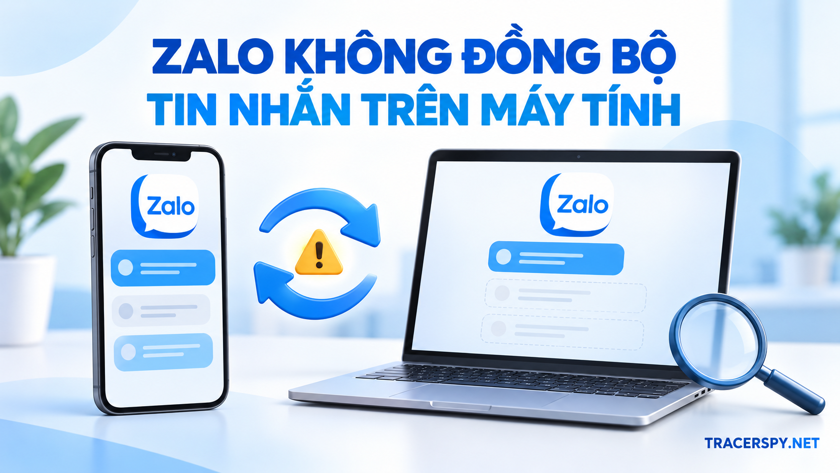 Zalo không đồng bộ tin nhắn trên máy tính: Kiểm tra cùng TracerSpy