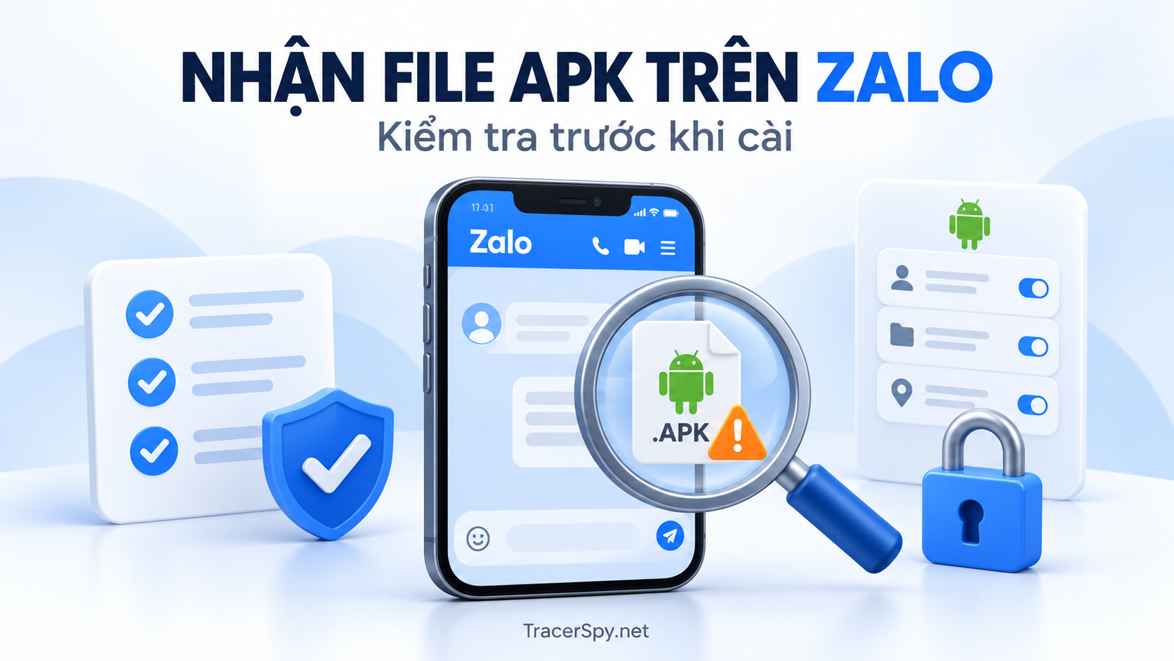 Nhận file APK trên Zalo có an toàn không?
