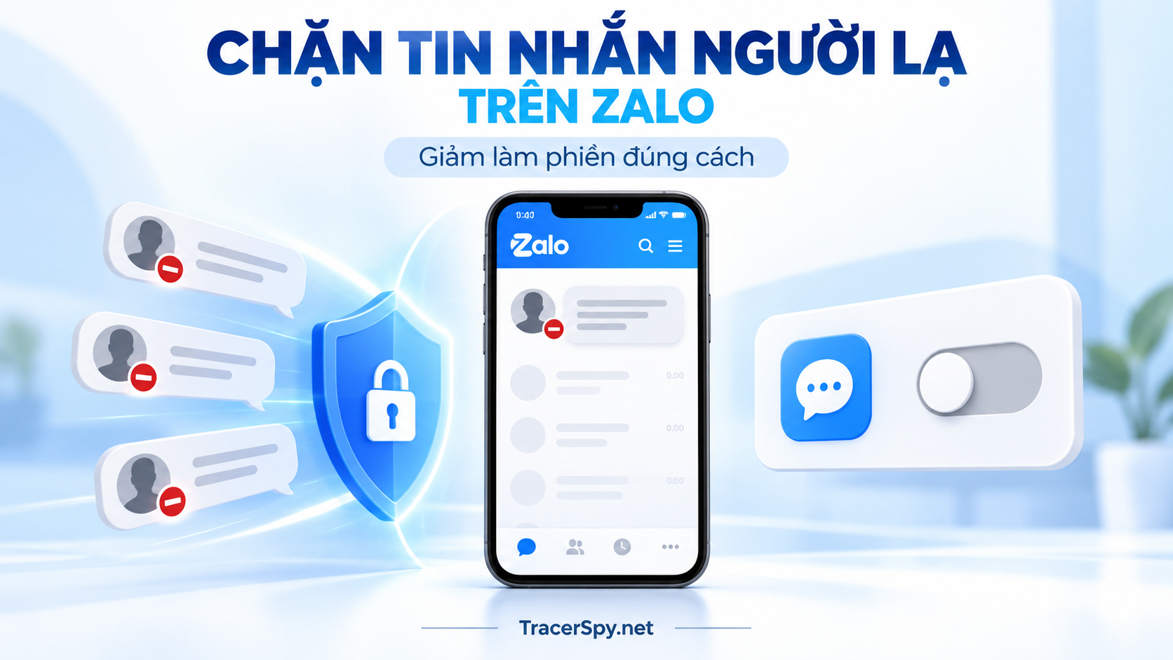 Chặn tin nhắn người lạ trên Zalo: Giảm làm phiền đúng cách